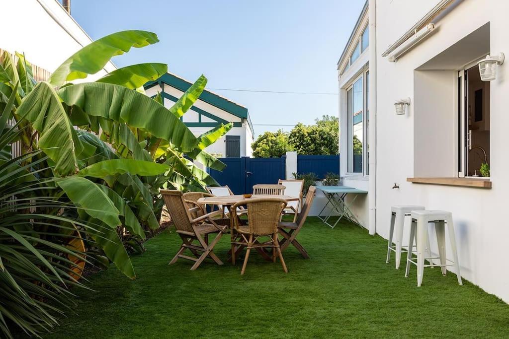 Beautiful Beach House In Front Of The Ocean 比亚里茨 外观 照片